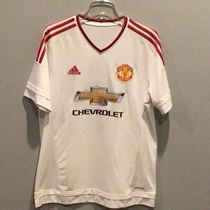 Adidas Manchester United soccer football Jersey Chevrolet
